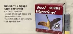 Cabela's SCORE 12-Gauge Steel Shotshells offer