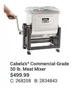 Cabela's Cabela's Commercial-Grade 50 lb. Meat Mixer offer