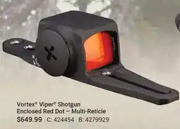 Cabela's Vortex Viper Shotgun Enclosed Red Dot-Multi-Reticle offer