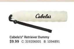 Cabela's Cabela's Retriever Dummy offer