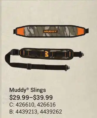 Cabela's Muddy Slings offer