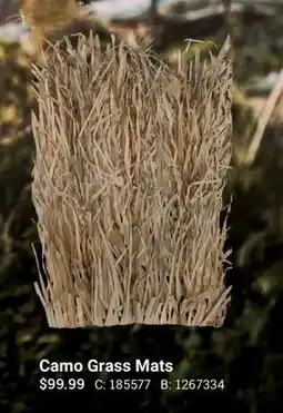 Cabela's Camo Grass Mats offer