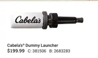 Cabela's Cabela's Dummy Launcher offer