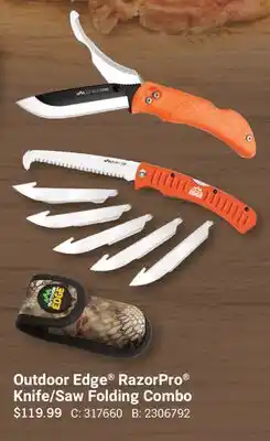 Cabela's Outdoor Edge RazorPro Knife offer