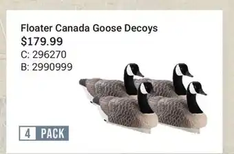 Cabela's Floater Canada Goose Decoys offer