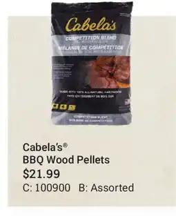 Cabela's Cabela's BBQ Wood Pellets offer