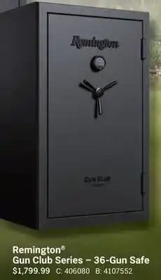 Cabela's Remington Gun Club Series-36-Gun Safe offer