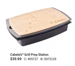 Cabela's Cabela's Grill Prep Station offer