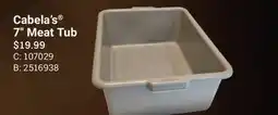Cabela's Cabela's 7 Meat Tub offer