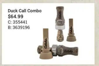 Cabela's Duck Call Combo offer