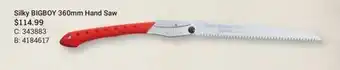 Cabela's Silky BIGBOY 360mm Hand Saw offer