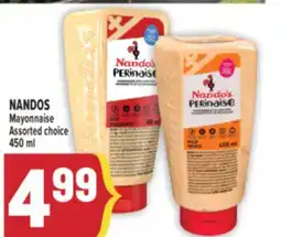 Marché Adonis NANDOS Mayonnaise offer