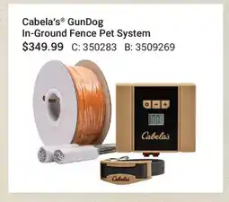 Cabela's Cabela׳s GunDog In-Ground Fence Pet System offer