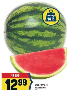 Marché Adonis WHOLE SEEDLESS WATERMELON offer