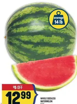 Marché Adonis WHOLE SEEDLESS WATERMELON offer