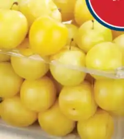 Marché Adonis YELLOW PLUMS BASKET offer