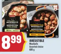 Marché Adonis IRRÉSISTIBLE Meatballs offer