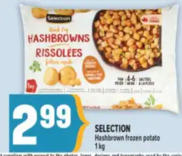 Marché Adonis SELECTION Hashbrown frozen potato offer