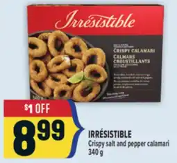 Marché Adonis IRRÉSISTIBLE Crispy salt and pepper calamari offer