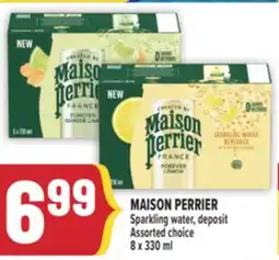 Marché Adonis MAISON PERRIER Sparkling water offer