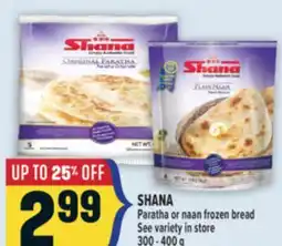 Marché Adonis SHANA Paratha or naan frozen bread offer