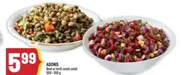 Marché Adonis ADONIS Beet or lentil seeds salad offer