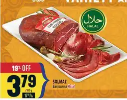 Marché Adonis SOLMAZ Bastourma Halal offer
