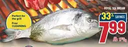 Marché Adonis ROYAL SEA BREAM offer