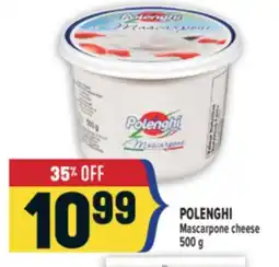 Marché Adonis POLENGHI Mascarpone cheese offer