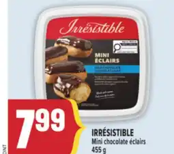 Marché Adonis IRRÉSISTIBLE Mini chocolate éclairs offer