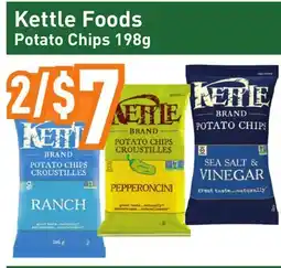 Healthy Planet Kettle Foods Potato Chips offer