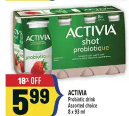 Marché Adonis ACTIVIA Probiotic drink offer