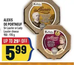 Marché Adonis ALEXIS DE PORTNEUF Sir Laurier or Lady Laurier cheese offer