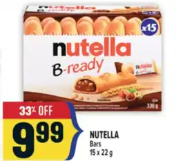Marché Adonis NUTELLA Bars offer
