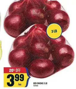 Marché Adonis RED ONIONS 3 LB offer