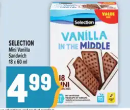 Marché Adonis SELECTION MINI VANILLA SANDWICH offer