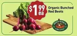 Healthy Planet Organic Bunched Red Beets offer