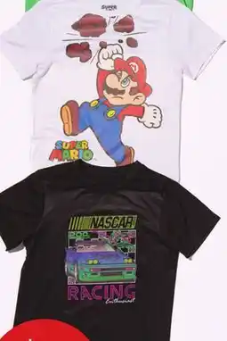 Giant Tiger boys licensed tee offer