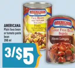 Marché Adonis AMERICANA PLAIN FAVA BEAN OR TOMATO PASTE BEAN offer