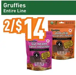 Healthy Planet Gruffies Entire Line offer