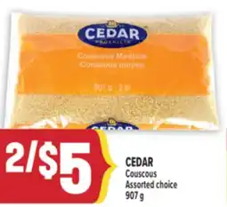 Marché Adonis CEDAR Couscous offer