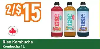 Healthy Planet Rise Kombucha offer