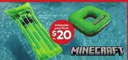 Giant Tiger inflatable pool float offer