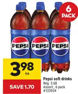 Giant Tiger Pepsi soft drinks offer
