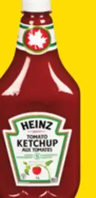 Giant Tiger Heinz ketchup offer
