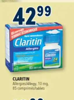 Familiprix CLARITIN, Allergy, 10 mg, 85 tablets offer