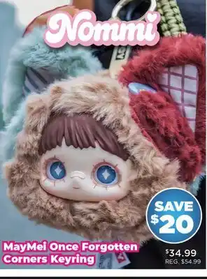 Showcase Nommi MayMei Once Forgotten Corners Keyring offer