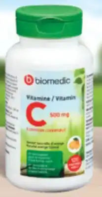 Familiprix Biomedic Vitamin C, 500mg offer