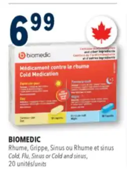 Familiprix TYLENOL Cold, Sinus or Cold and Sinus, selected products, 40 units offer