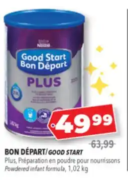 Familiprix BON DÉPART/GOOD START, Plus, Powdered infant formula, 1,02 kg offer